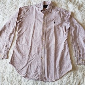 Ralph Lauren Polo Pink Stripped shirt